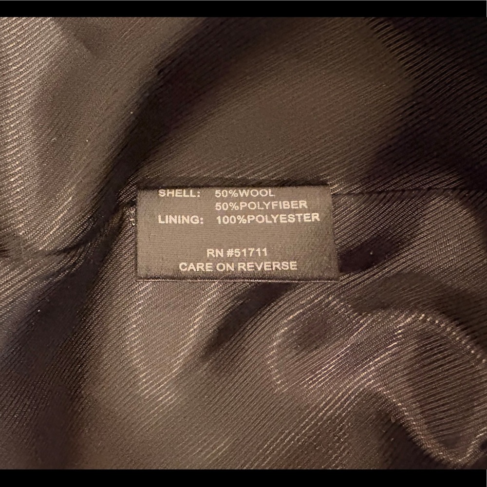 Lauren Ralph Lauren Wool Blend Overcoat 42R - Picture 2 of 6